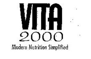 VITA 2000 MODERN NUTRITION SIMPLIFIED