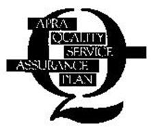 APRA QUALITY SERVICE ASSURANCE PLAN Q
