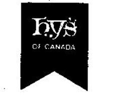 HY'S OF CANADA