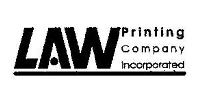 LAW PRINTING COMPANY INCORPORATED