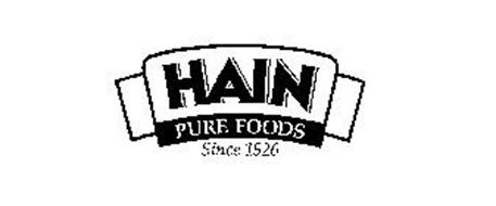 HAIN PURE FOODS SINCE 1926