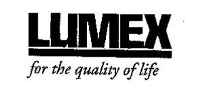 LUMEX FOR THE QUALITY OF LIFE