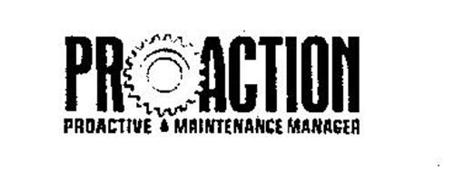 PROACTION PROACTIVE MAINTENANCE MANAGER
