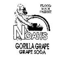 FLOOD YOUR THIRST! NOAH'S GORILLA GRAPEGRAPE SODA