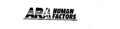 ARA HUMAN FACTORS