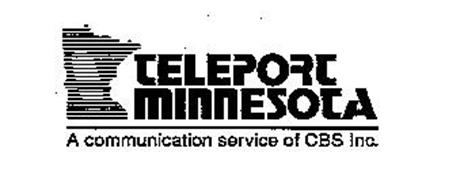TELEPORT MINNESOTA A COMMUNICATION SERVICE OF CBS INC.
