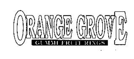 ORANGE GROVE GUMMI FRUIT RINGS