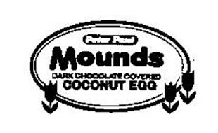 PETER PAUL MOUNDS DARK CHOCOLATE COVERED COCONUT EGG