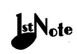 1ST NOTE