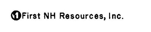1 FIRST NH RESOURCES, INC.
