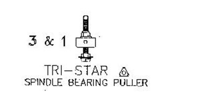 3 & 1 TRI-STAR SPINDLE BEARING PULLER