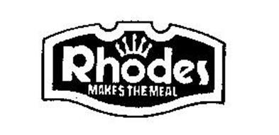 RHODES MAKES THE MEAL