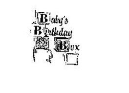 BABY'S BIRTHDAY BOX