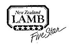 NEW ZEALAND LAMB FIVE STAR