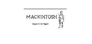 MACKINTOSH MADE IN SCOTLAND