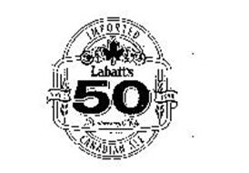 LABATT'S 50 IMPORTED CANADIAN ALE SINCE 1950 ANNIVERSARY ALE