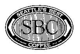 SBC SEATTLE'S BEST FRESH ROASTED COFFEE SINCE 1970