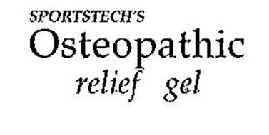 SPORTSTECH'S OSTEOPATHIC RELIEF GEL