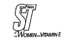 ST SLIM TWIN FOR WOMEN WITH VITAMIN E