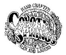 COYOTE SPRINGS HAND CRAFTED ALES AND LAGERS