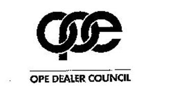 OPE OPE DEALER COUNCIL