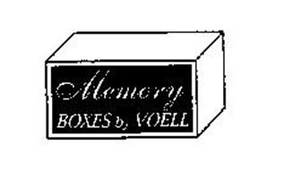 MEMORY BOXES BY VOELL