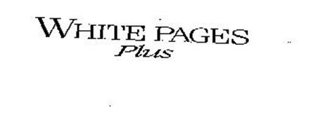 WHITE PAGES PLUS