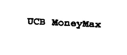 UCB MONEYMAX