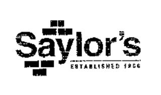 SAYLOR'S ESTABLISHED 1866