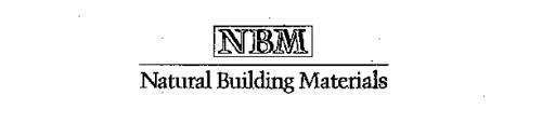 NBM NATURAL BUILDING MATERIALS