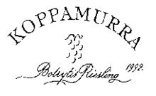 KOPPAMURRA BOTRYTIS RIESLING 1992