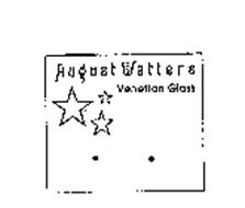AUGUST WATTERS VENETIAN GLASS