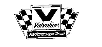 V. VALVOLINE. PERFORMANCE TEAM