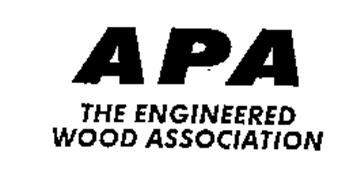 APA THE ENGINEERED WOOD ASSOCIATION