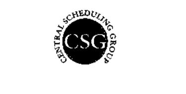 CENTRAL SCHEDULING GROUP CSG