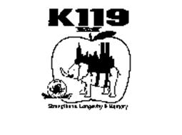 K119 FORTE STRENGTHENS, LONGEVITY & MEMORY