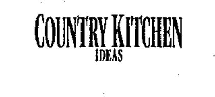 COUNTRY KITCHEN IDEAS