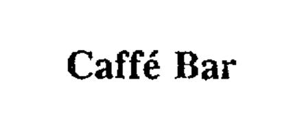 CAFFE BAR