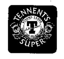 TENNENT'S SUPER STRONG LAGER J R TENNENT T 1885