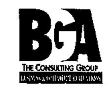 BGA THE CONSULTING GROUP BUSINESS & COLLATERAL EVALUATIONS