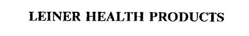 LEINER HEALTH PRODUCTS