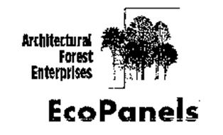 ECOPANELS ARCHITECTURAL FOREST ENTERPRISES