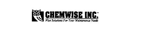 CHEMWISE INC. WISE SOLUTIONS FOR YOUR MAINTENANCE NEEDS