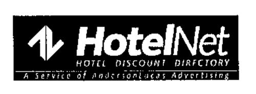 HOTELNET HOTEL DISCOUNT DIRECTORY A SERVICE OF ANDERSONLUCAS ADVERTISING