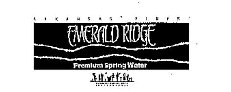 ARKANSAS' FINEST EMERALD RIDGE PREMIUM SPRING WATER MISSISSIPPI BOTTLED WATER INCORPORATED