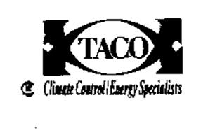 TACO C CLIMATE CONTROL/ENERGY SPECIALISTS