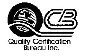 QCB QUALITY CERTIFICATION BUREAU INC.