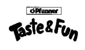 PFANNER TASTE & FUN