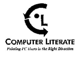 C L COMPUTER LITERATE POINTING PC USERS IN THE RIGHT DIRECTION