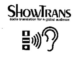 SHOWTRANS AUDIO TRANSLATION FOR A GLOBAL AUDIENCE